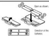 TANITA InnerScan BC558 - PREPARATIONS BEFORE USE - 1