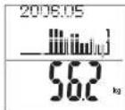 TANITA InnerScan BC558 - Fonction de graphique Quotidien, Hebdomadaire et Mensuel - 3