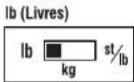 TANITA InnerScan BC552 - Commutation du mode poids - 1