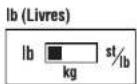 TANITA InnerScan BC533 - COMMUTATION DU MODE POIDS - 1