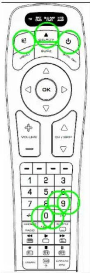 TITAN UR 2300 - Esempio: regolazione del telecomando per un televisore Philips. - 1