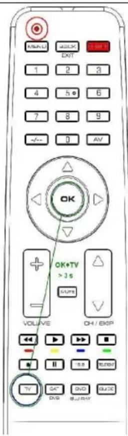 TITAN UR 1250 - Manuaalinen koodinhaku - 1