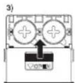 TANITA InnerScan BC583 - Inserting the Batteries - 3