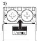TANITA InnerScan BC583 - Inleggen van batterijen - 3