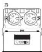 TANITA InnerScan BC583 - Inleggen van batterijen - 2