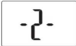 TANITA InnerScan BC583 - Select a Personal Key Number - 1