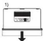 TANITA InnerScan BC583 - Inserting the Batteries - 1