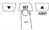 TANITA InnerScan BC551 - Mise sous tension - 1