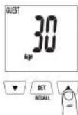 TANITA InnerScan BC551 - GASTSTAND OPROGRAMMEREN - 1