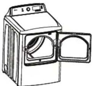 HAIER HLTD600ACW - ÉTAPE 6 - INVERSION DE LA PORTE (FACULTATIF) - 1