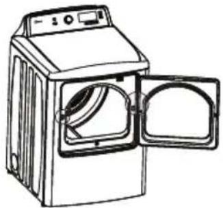 HAIER HLTD600ACW - STEP 6 - CAMBIO DEL SENTIDO DE APERTURA DE LA PUERTA (OPCIONAL) - 1