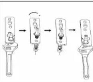 Klarstein 10032195 - Modification du sens d'ouverture de la porte - 6