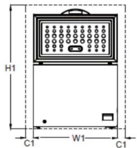 Klarstein 10029353 - Dimensions - 1