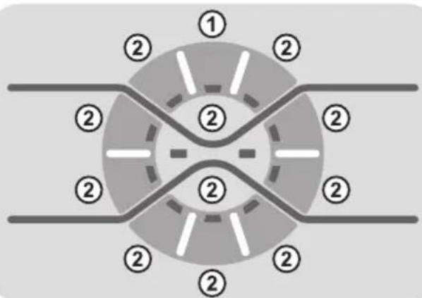 HOOVER DMP 413AIW3180 - Controllo Touch - 1