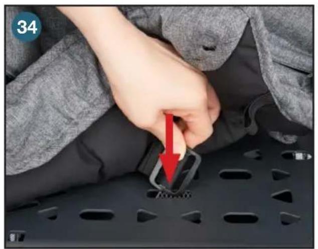 Joovy Caboose S - Installing/Removing the Front Seat - 5