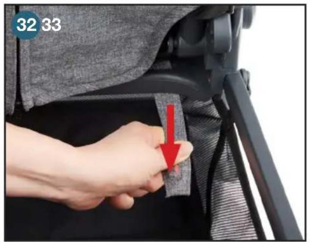 Joovy Caboose S - Installing/Removing the Front Seat - 3