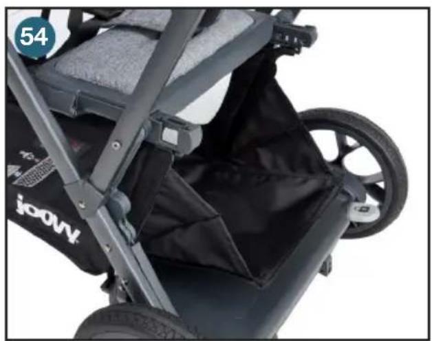 Joovy Caboose S - Ajuste del asiento - 22