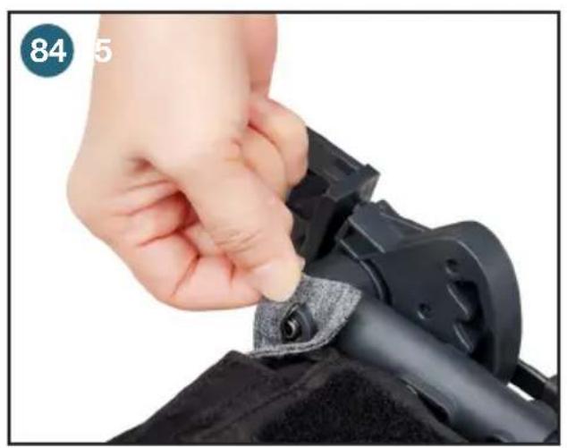 Joovy Caboose S - 卸下座椅面料 - 2