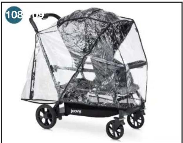Joovy Caboose S - 중요 주의 사항 - 2