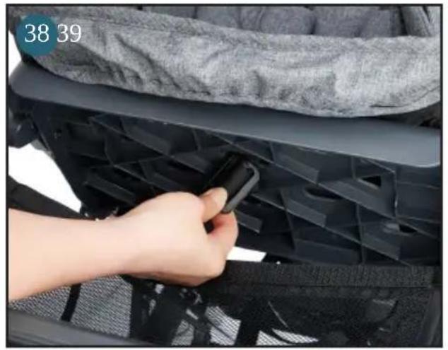 Joovy Caboose S - Ajuste del asiento - 8