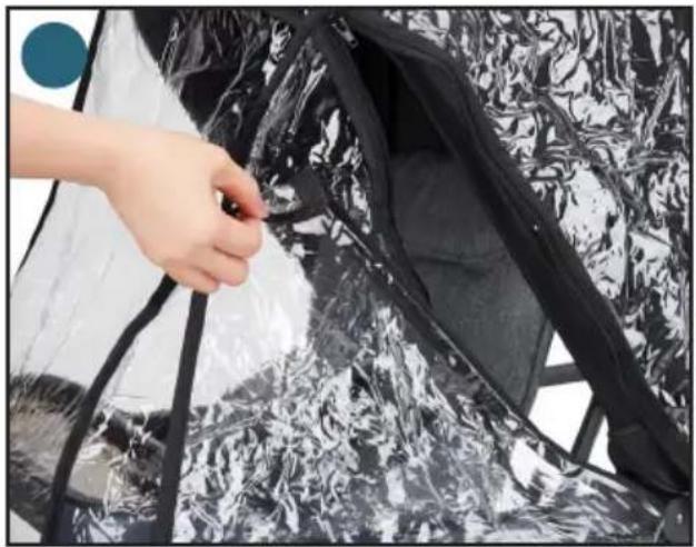 Joovy Caboose S - Rain Cover (Optional) - 6