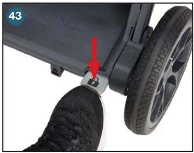 Joovy Caboose S - Folding the Stroller - 2