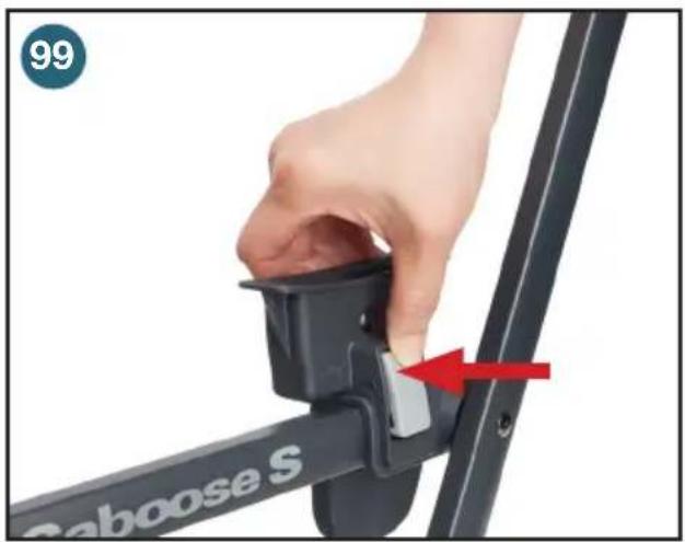 Joovy Caboose S - Car Seat Adapter (Britax/B.O.B. B-Safe) (Optional) - 4