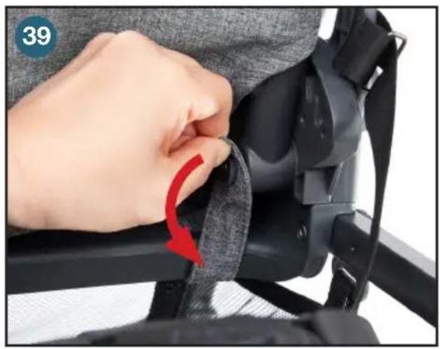 Joovy Caboose S - シートの調整 - 9