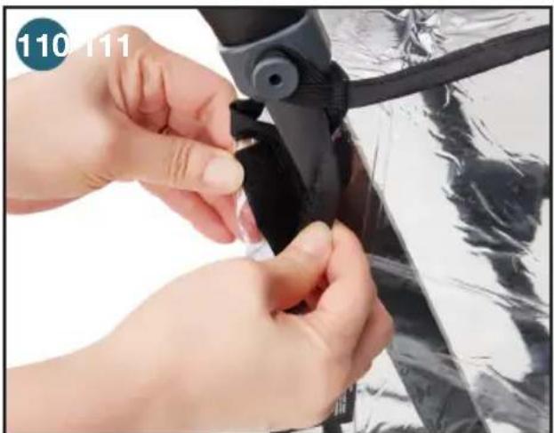 Joovy Caboose S - Rain Cover (Optional) - 3