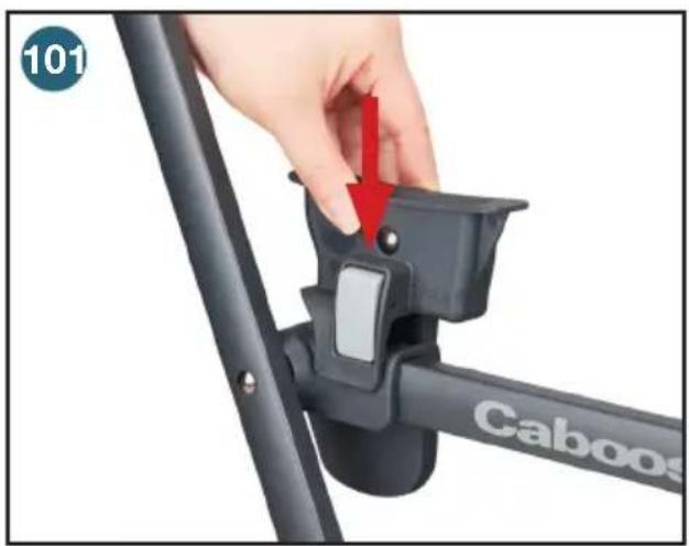Joovy Caboose S - Car Seat Adapter (Britax/B.O.B. B-Safe) (Optional) - 6