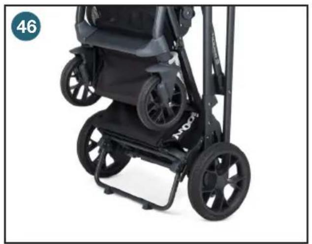 Joovy Caboose S - 유모차 접기 - 4