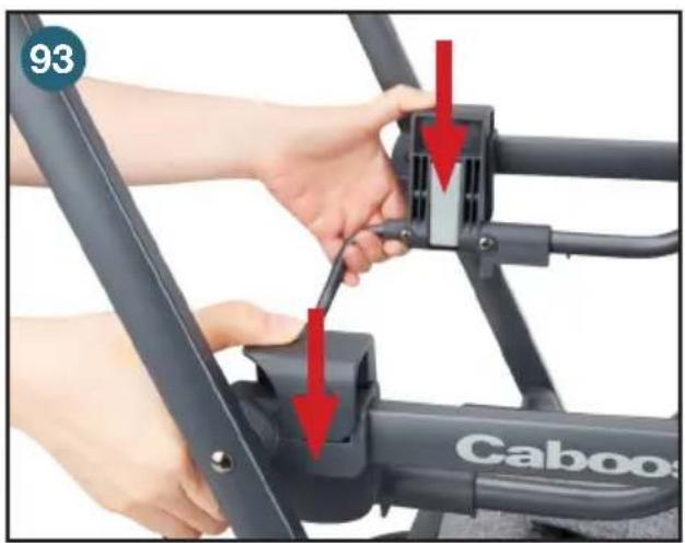 Joovy Caboose S - Car Seat Adapter (Graco/Chicco) (Optional) - 6