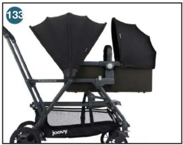 Joovy Caboose S - Sac de magasinage (en option) - 6