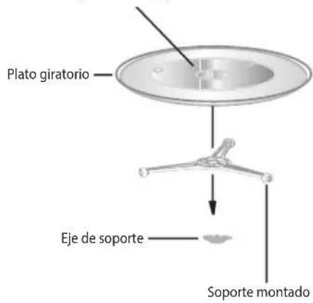 ECG MTD 2590 GBS - INSTALACIÓN DEL PLATO GIRATORIO - 1