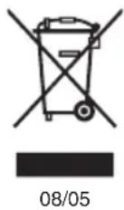 ECG MTD 2072 SE - ENTSORGUNG DES PRODUKTES NACH ABLAUF DER LEBENSDAUER - 1