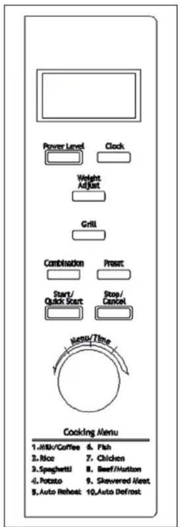 Klarstein 10012350 - Panel de control - 1