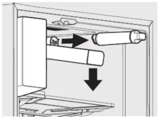AEG RMB96719CX - Remplacement du filtre à eau - 1