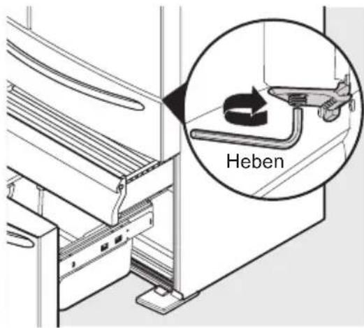 AEG RMB96719CX - Ausrichtung des Innenraums und Ausrichtung der Türen (falls notwendig) - 2