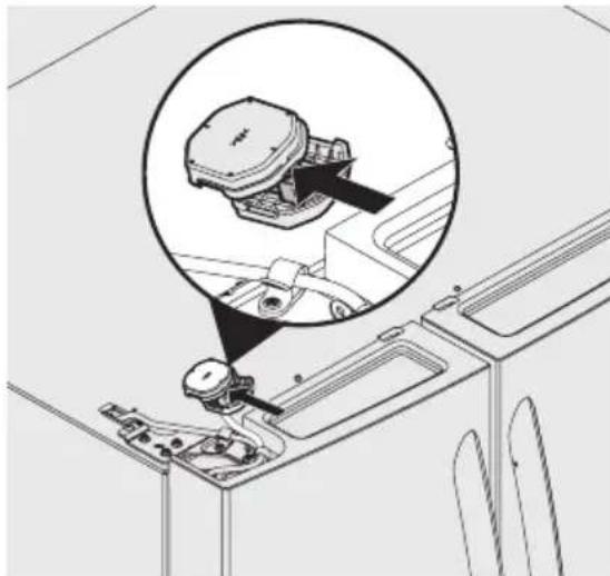 AEG RMB96719CX - To remove the refrigerator doors: - 3
