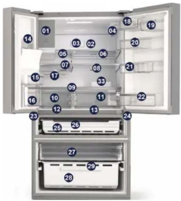 AEG RMB96719CX - LAITTEEN KUVAUS - 1