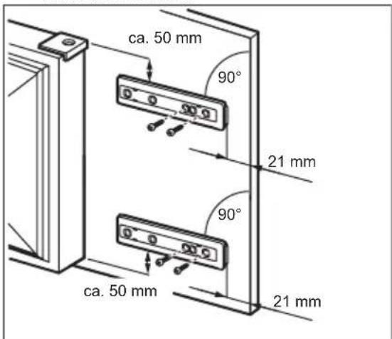 ELECTROLUX FI2212NDV - Wechseln des Turanschlags - 13
