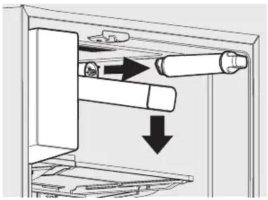AEG RMB96716CX - Remplacement du filtre à eau - 1