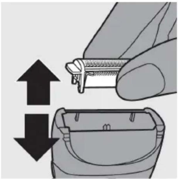 GRUNDIG Selection LS 7140 - Cleaning the shaving head - 1