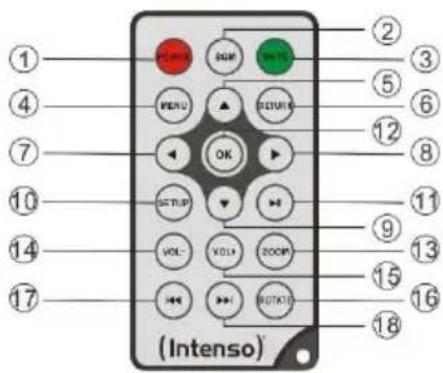 INTENSO 9.7" Media Designer - 2) Fernbedienung - 1