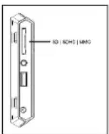 INTENSO 9.7" Media Designer - 4) Inserire schede di memoria | Collegare dispositivi di archivazione USB - 1