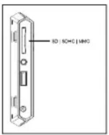 INTENSO 9.7" Media Designer - 4) Inserção de cartões de memória | Conexão de mídias de armazenamento USB - 1