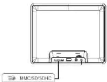 INTENSO Media Performer - 2) Insert memory cards | connect USB data carriers - 1