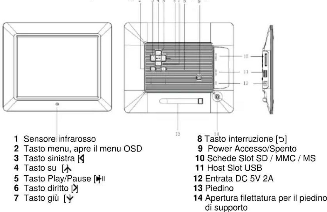 INTENSO Media Creator - Istruzioni brevi per la cornice per fotodigitale da 10^ di Intenso - 1