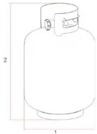 Jamie Oliver Pro 6 Deluxe - GASFLASKE - 1