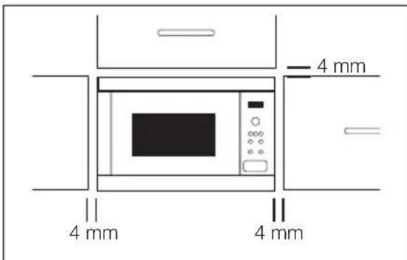 AEG MBE2657DEM - Installing the appliance - 1